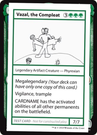 Vazal, the Compleat (2021 Edition) [Mystery Booster Playtest Cards] | Empire Gaming NC