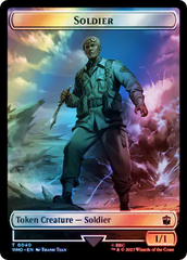 Soldier // Mutant Double-Sided Token (Surge Foil) [Doctor Who Tokens] | Empire Gaming NC