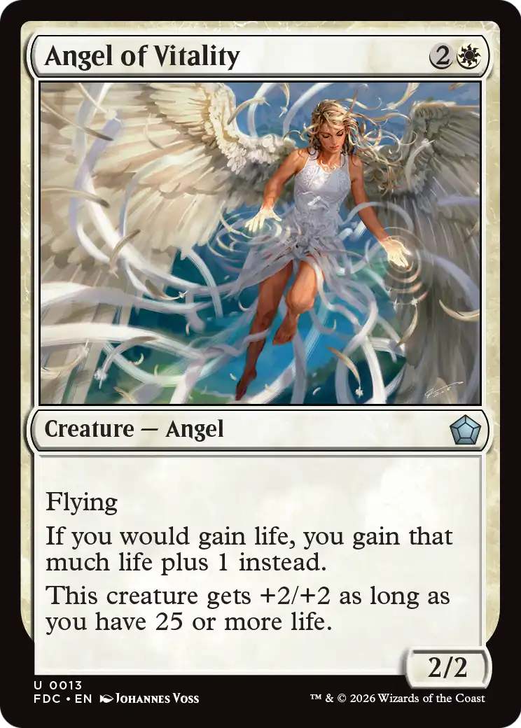 Angel of Vitality [Foundations Commander] | Empire Gaming NC