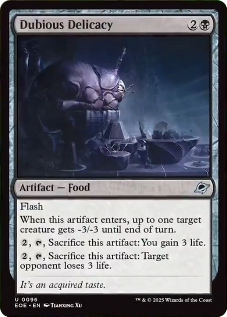 Dubious Delicacy [Edge of Eternities] | Empire Gaming NC