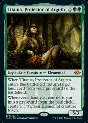 Titania, Protector of Argoth (Foil Etched) [Modern Horizons 2] | Empire Gaming NC