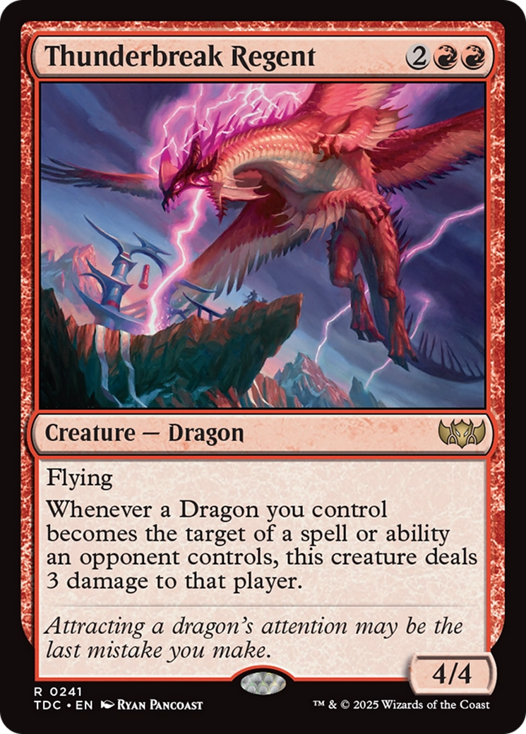 Thunderbreak Regent [Tarkir: Dragonstorm Commander] | Empire Gaming NC