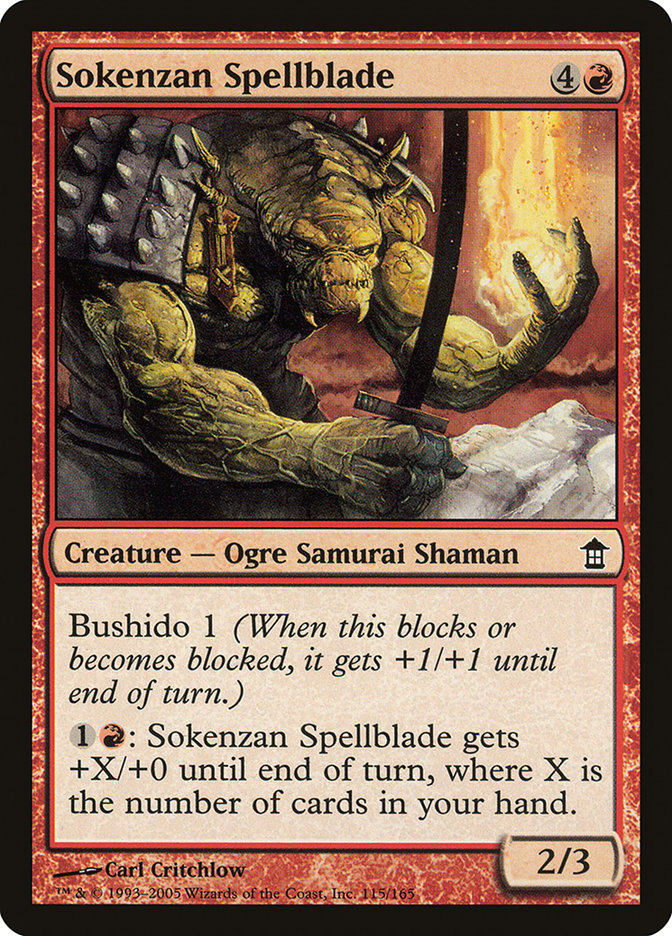 Sokenzan Spellblade [Saviors of Kamigawa] | Empire Gaming NC