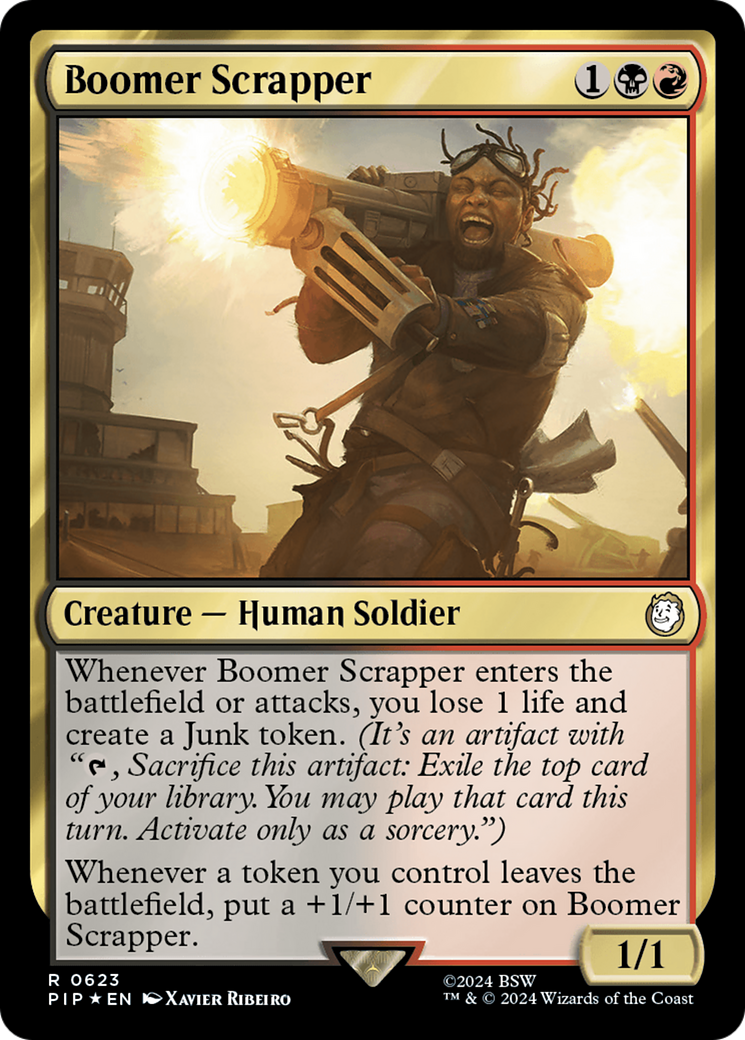 Boomer Scrapper (Surge Foil) [Fallout] | Empire Gaming NC