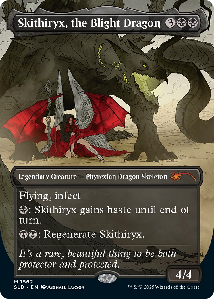 Skithiryx, the Blight Dragon (Rainbow Foil) [Secret Lair Drop Series] | Empire Gaming NC