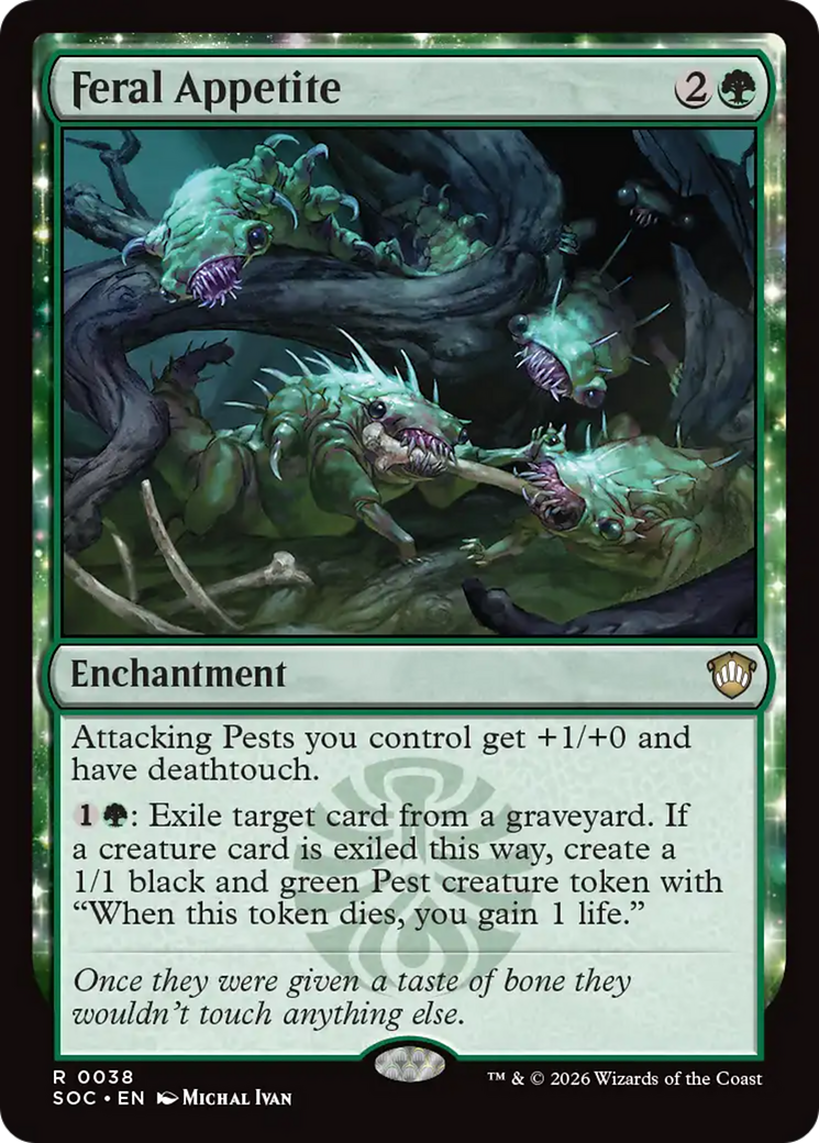 Feral Appetite [Secrets of Strixhaven Commander] | Empire Gaming NC
