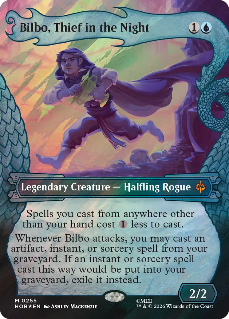 Bilbo, Thief in the Night (Showcase) (Surge Foil) [The Hobbit] | Empire Gaming NC