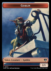 Eldrazi Spawn // Goblin Double-Sided Token [Commander Masters Tokens] | Empire Gaming NC