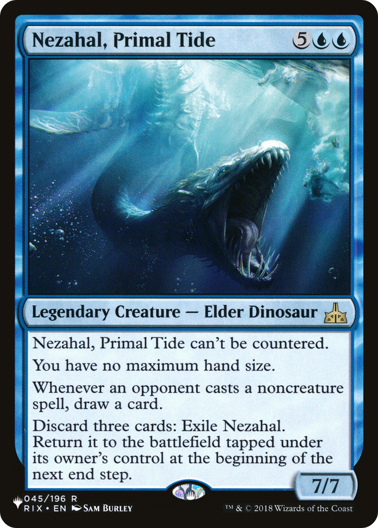 Nezahal, Primal Tide [The List] | Empire Gaming NC