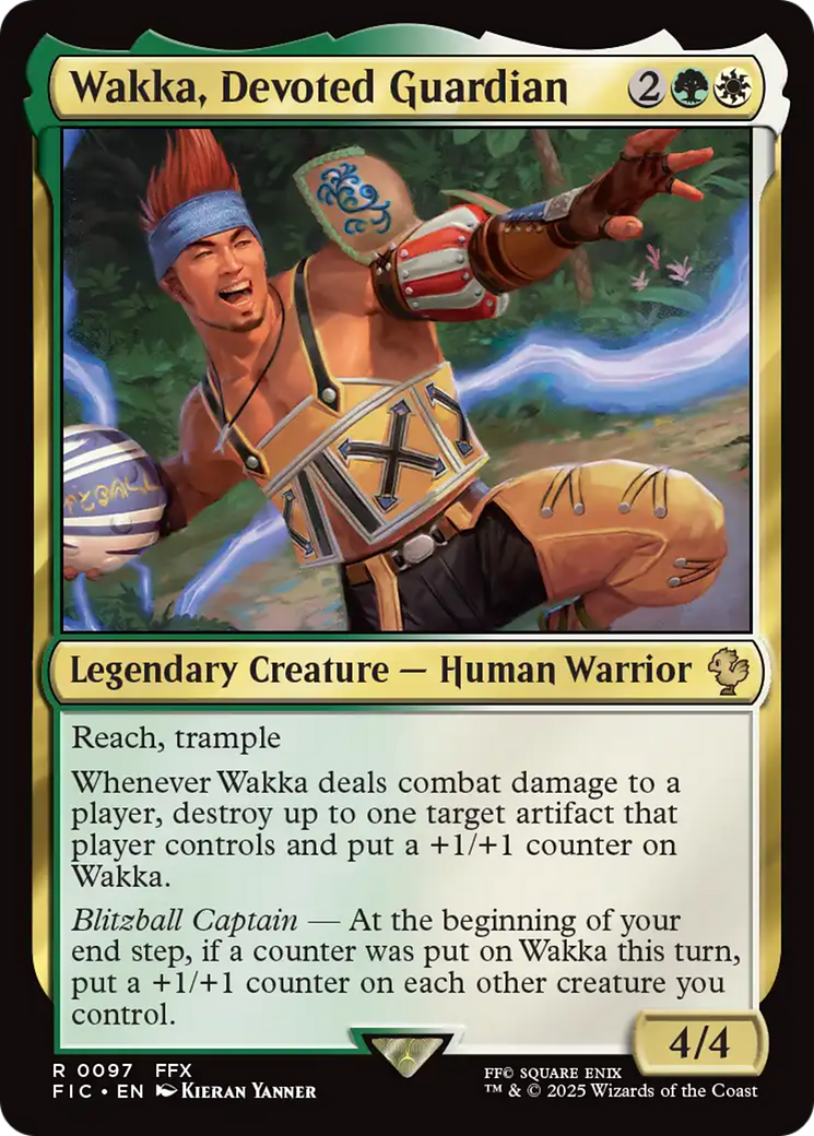 Wakka, Devoted Guardian [FINAL FANTASY Commander] | Empire Gaming NC