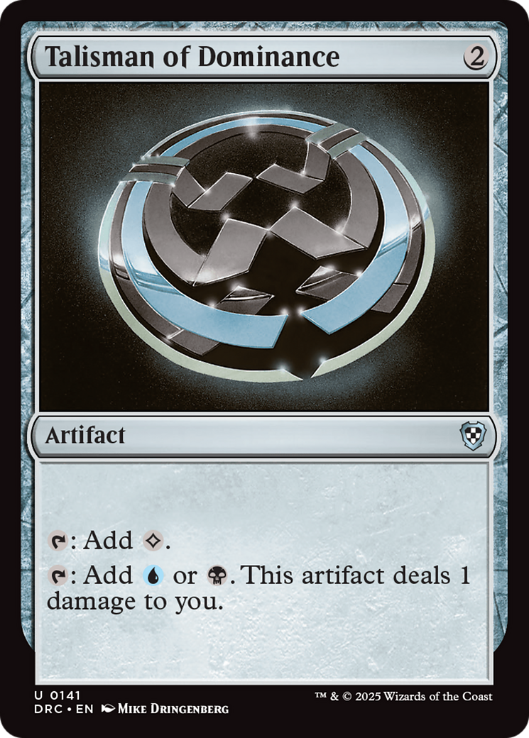 Talisman of Dominance [Aetherdrift Commander] | Empire Gaming NC