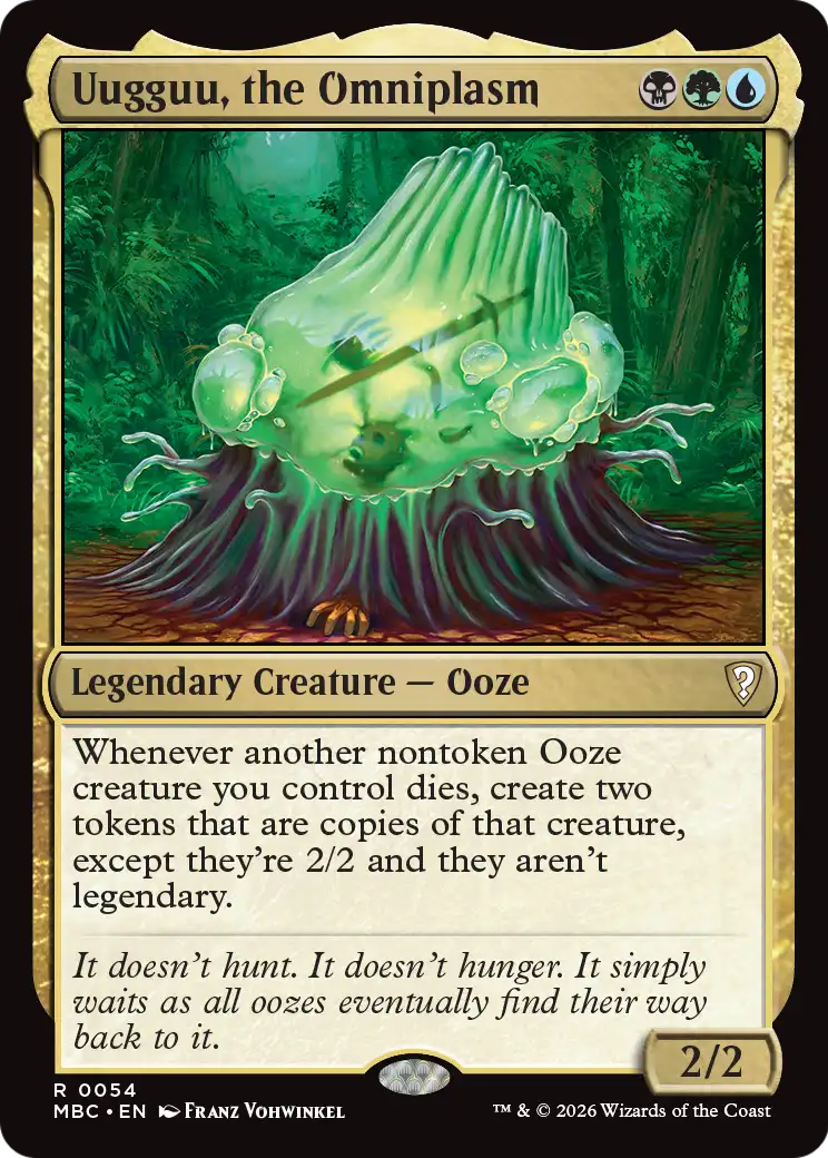 Uugguu, the Omniplasm [Mystery Booster: Commander Edition] | Empire Gaming NC