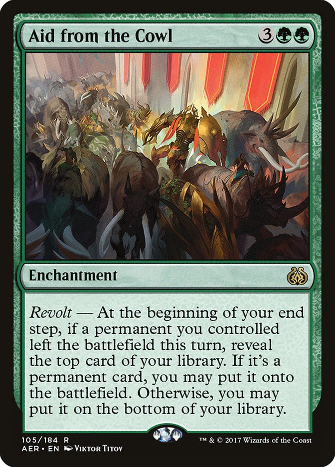 Aid from the Cowl [Aether Revolt] | Empire Gaming NC