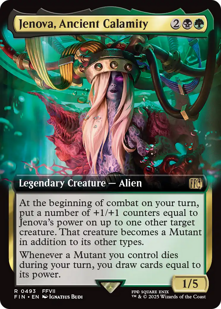 Jenova, Ancient Calamity Art Card [FINAL FANTASY Art Series] | Empire Gaming NC