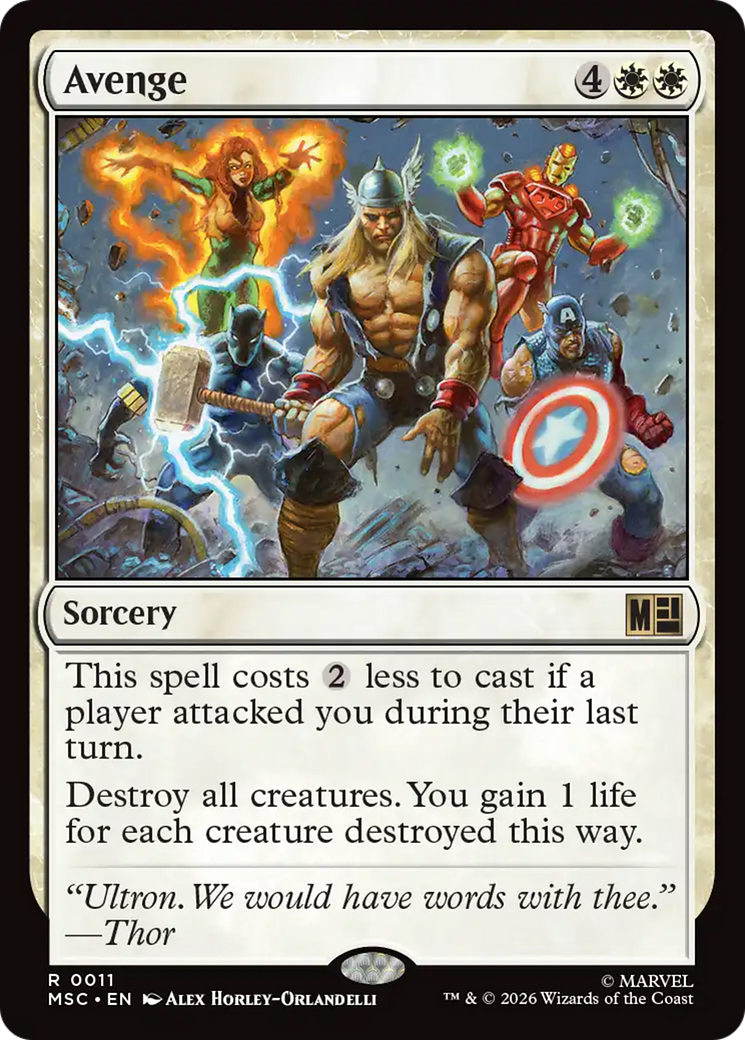 Avenge [Marvel Super Heroes Commander] | Empire Gaming NC