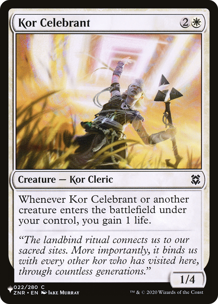 Kor Celebrant [The List] | Empire Gaming NC