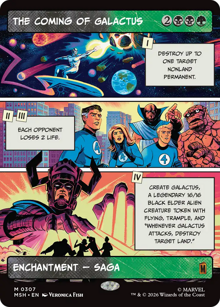 The Coming of Galactus (Borderless) [Marvel Super Heroes] | Empire Gaming NC
