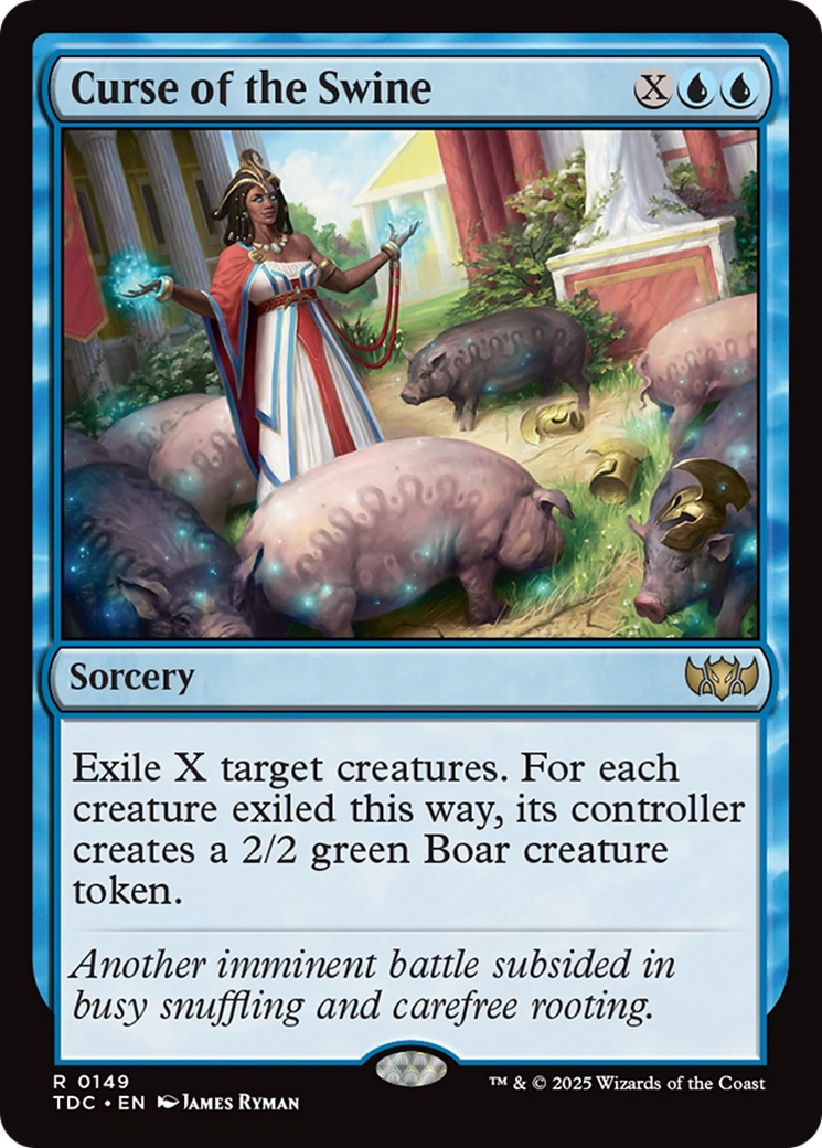Curse of the Swine [Tarkir: Dragonstorm Commander] | Empire Gaming NC