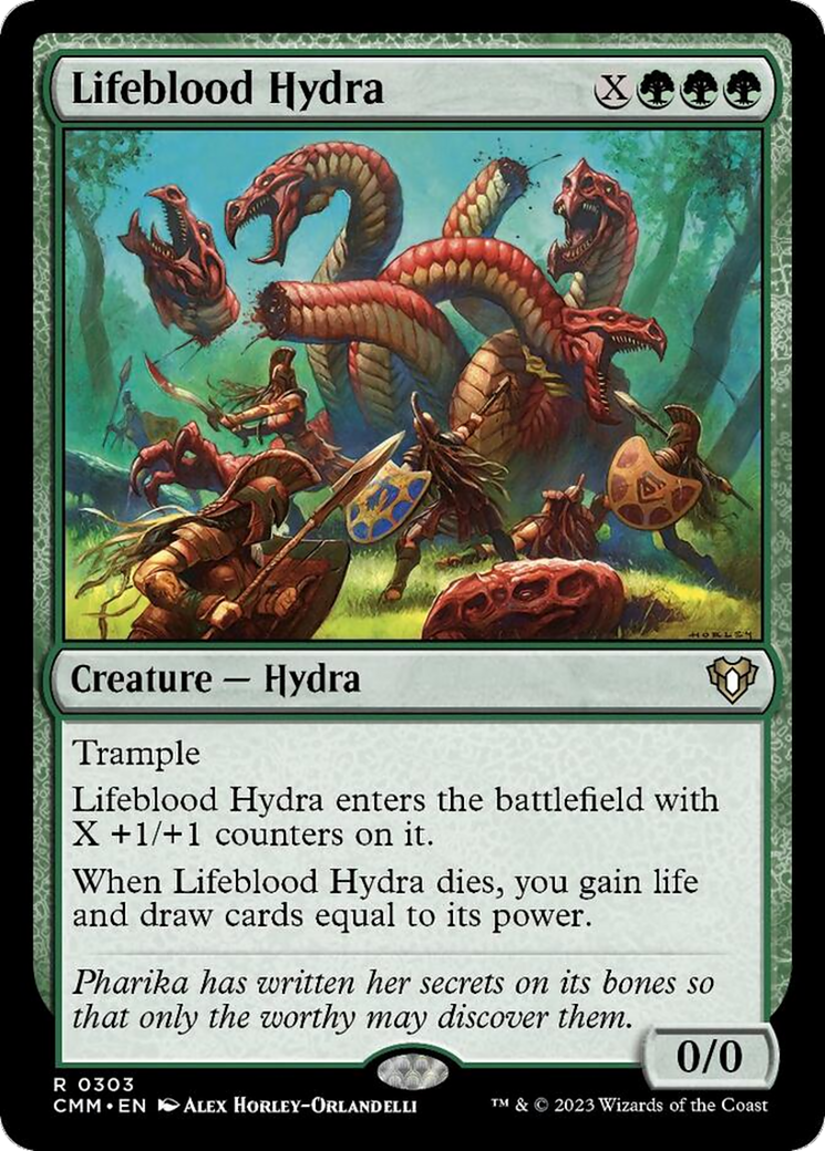 Lifeblood Hydra [Commander Masters] | Empire Gaming NC