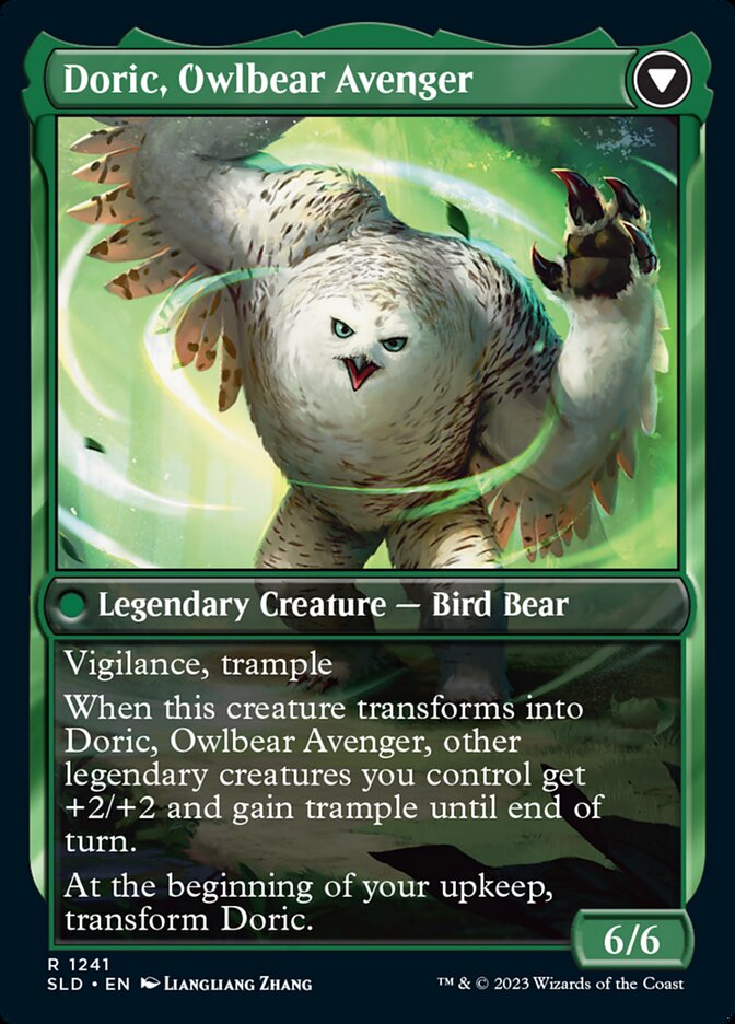 Doric, Nature's Warden // Doric, Owlbear Avenger [Secret Lair Drop Series] | Empire Gaming NC