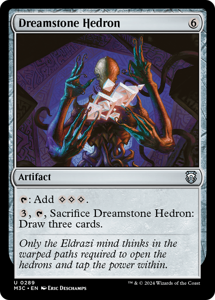 Dreamstone Hedron (Ripple Foil) [Modern Horizons 3 Commander] | Empire Gaming NC