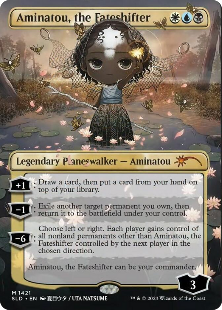 Aminatou, the Fateshifter (Rainbow Foil) [Secret Lair Drop Series] | Empire Gaming NC