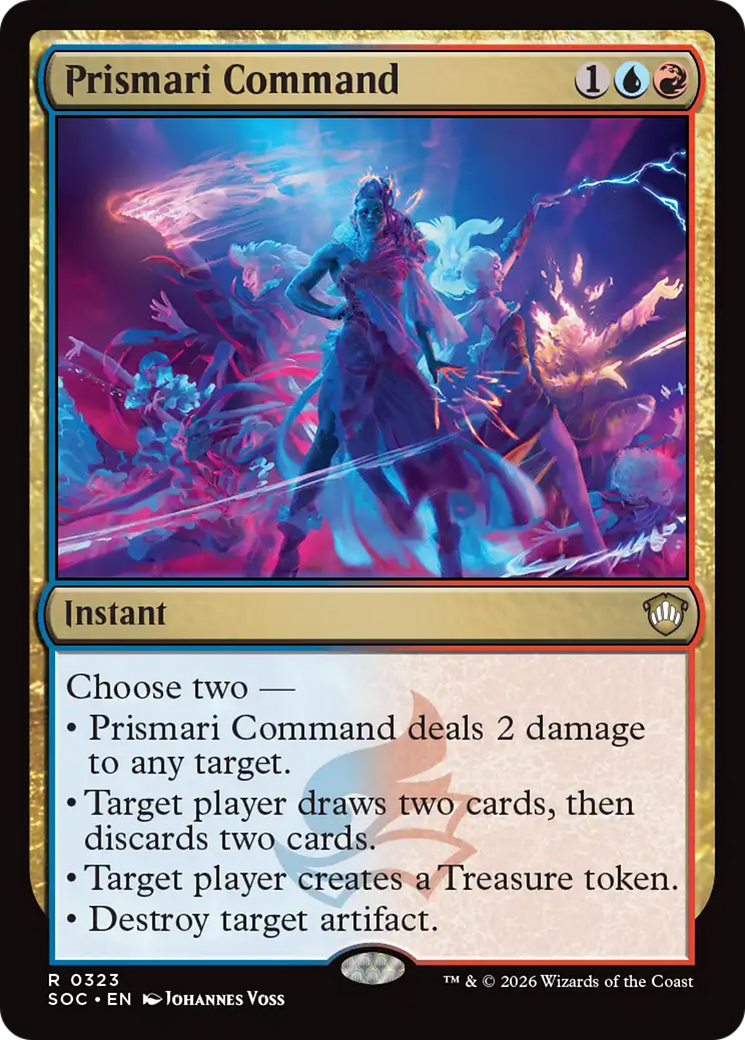 Prismari Command [Secrets of Strixhaven Commander] | Empire Gaming NC