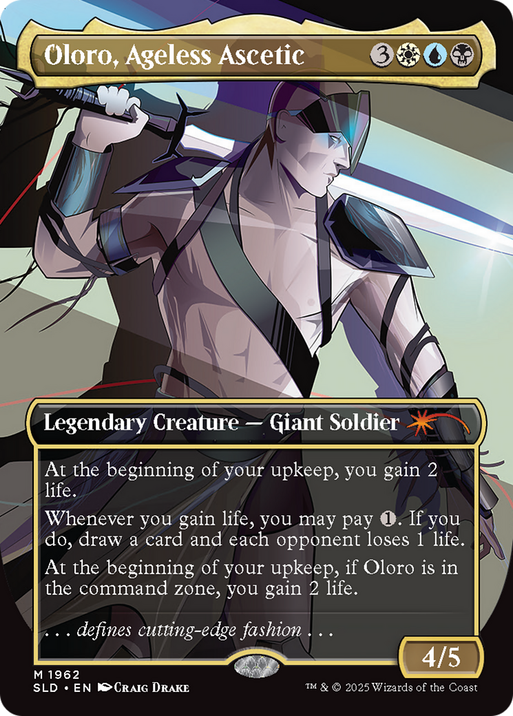 Oloro, Ageless Ascetic (Rainbow Foil) [Secret Lair Drop Series] | Empire Gaming NC