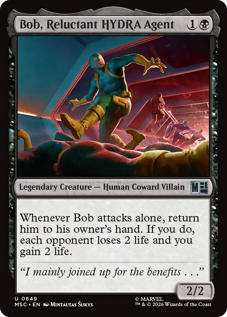 Bob, Reluctant HYDRA Agent [Marvel Super Heroes Commander] | Empire Gaming NC