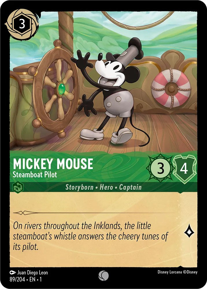 Mickey Mouse - Steamboat Pilot (89/204) [The First Chapter] | Empire Gaming NC