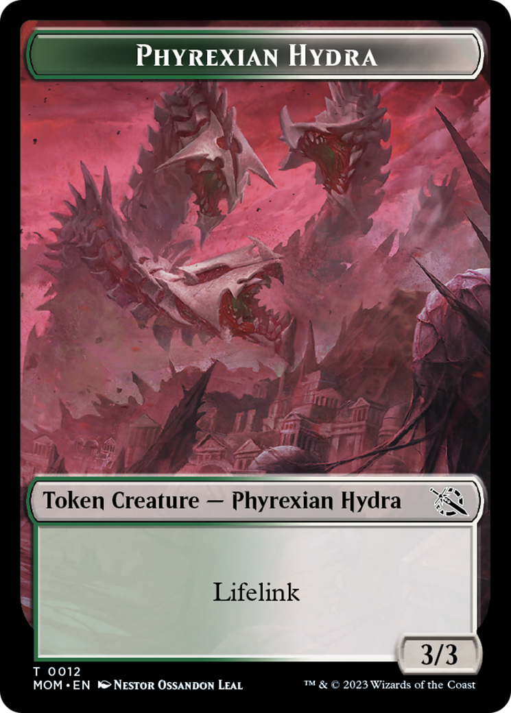 Phyrexian Hydra Token (12) [March of the Machine Tokens] | Empire Gaming NC