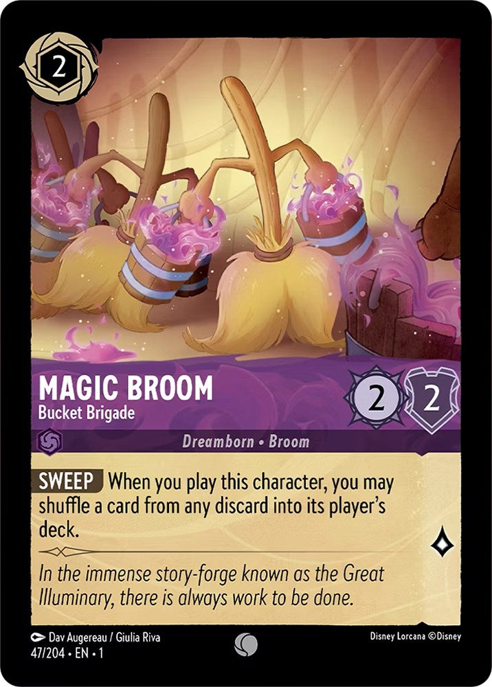 Magic Broom - Bucket Brigade (47/204) [The First Chapter] | Empire Gaming NC