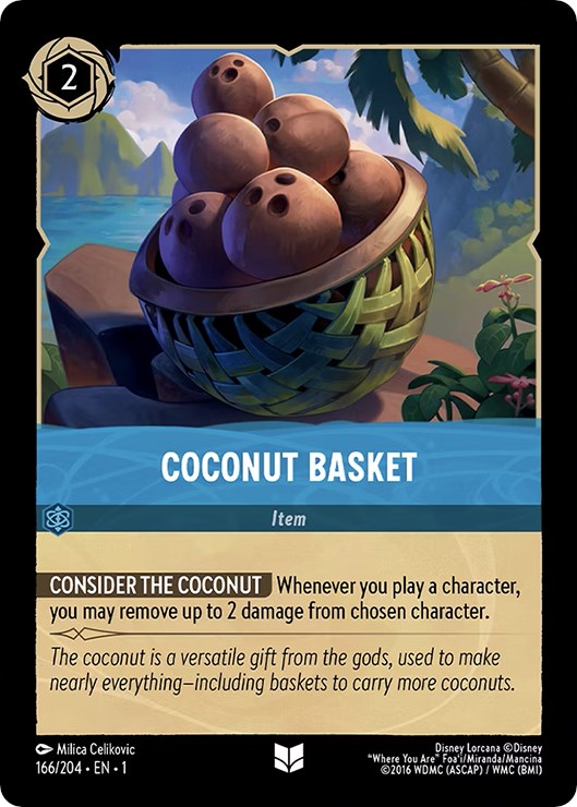 Coconut Basket (166/204) [The First Chapter] | Empire Gaming NC