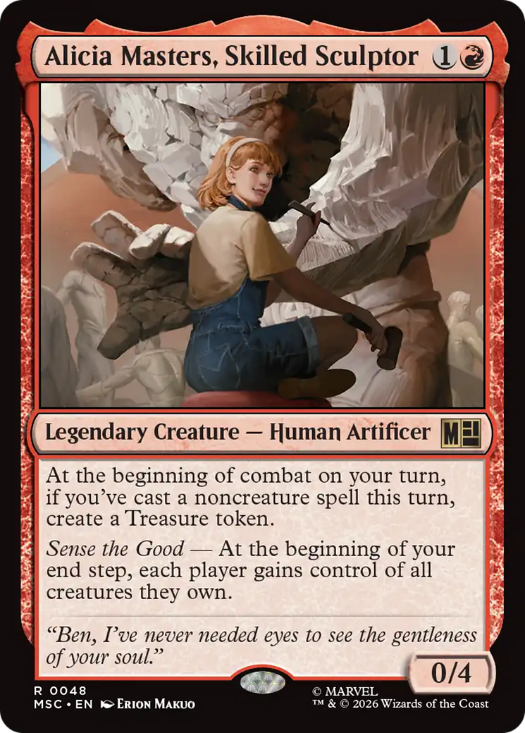 Alicia Masters, Skilled Sculptor [Marvel Super Heroes Commander] | Empire Gaming NC