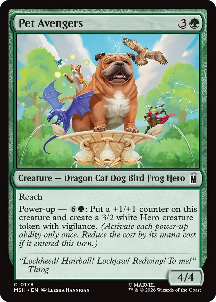 Pet Avengers [Marvel Super Heroes] | Empire Gaming NC