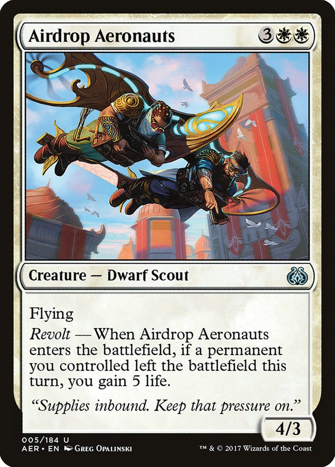 Airdrop Aeronauts [Aether Revolt] | Empire Gaming NC