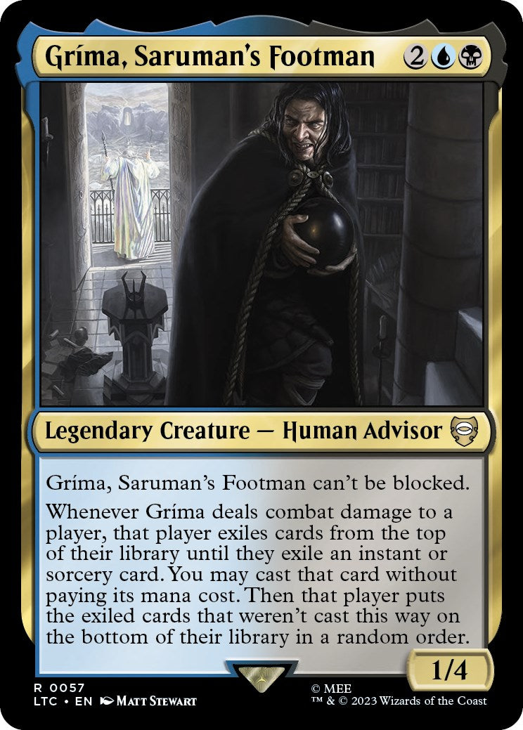 Grima, Saruman's Footman [The Lord of the Rings: Tales of Middle-Earth Commander] | Empire Gaming NC