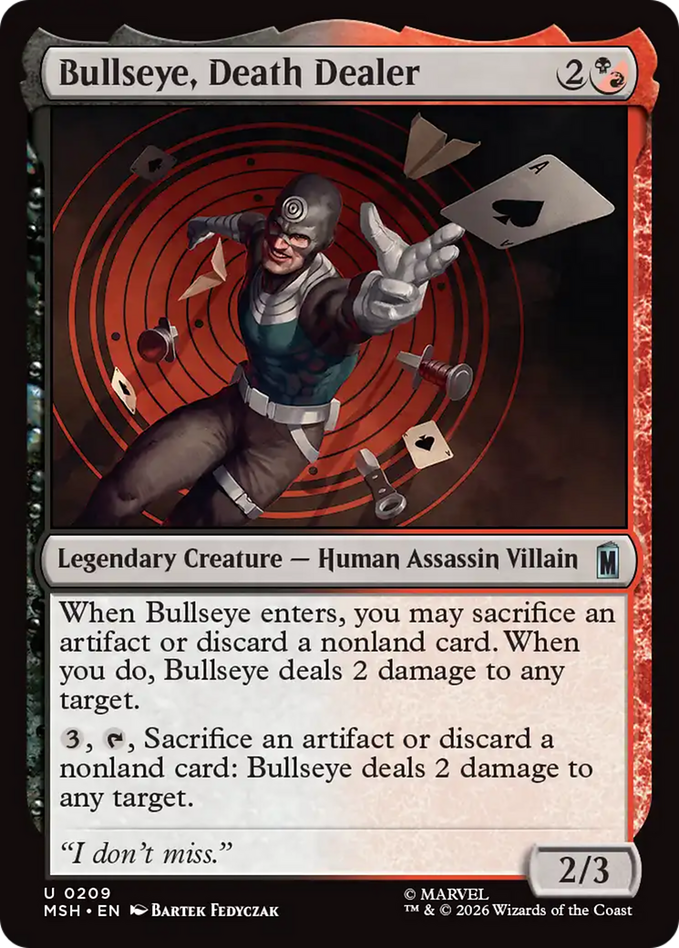 Bullseye, Death Dealer [Marvel Super Heroes] | Empire Gaming NC