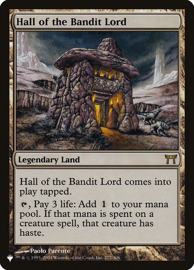 Hall of the Bandit Lord [The List] | Empire Gaming NC