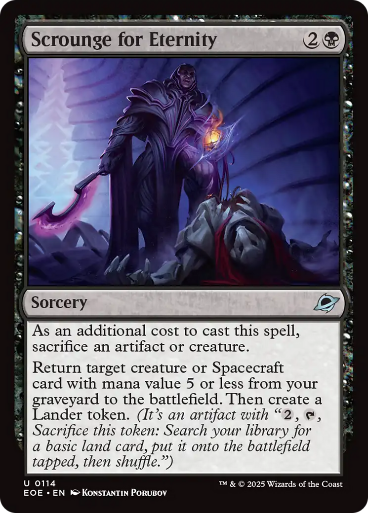 Scrounge for Eternity [Edge of Eternities] | Empire Gaming NC