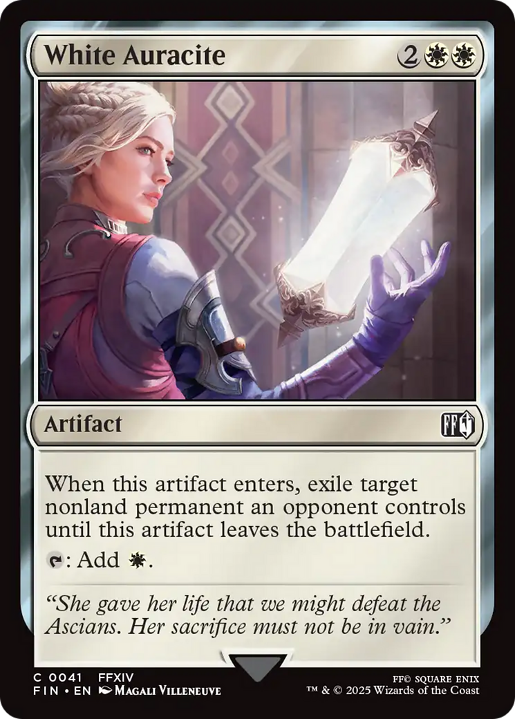 White Auracite [FINAL FANTASY] | Empire Gaming NC