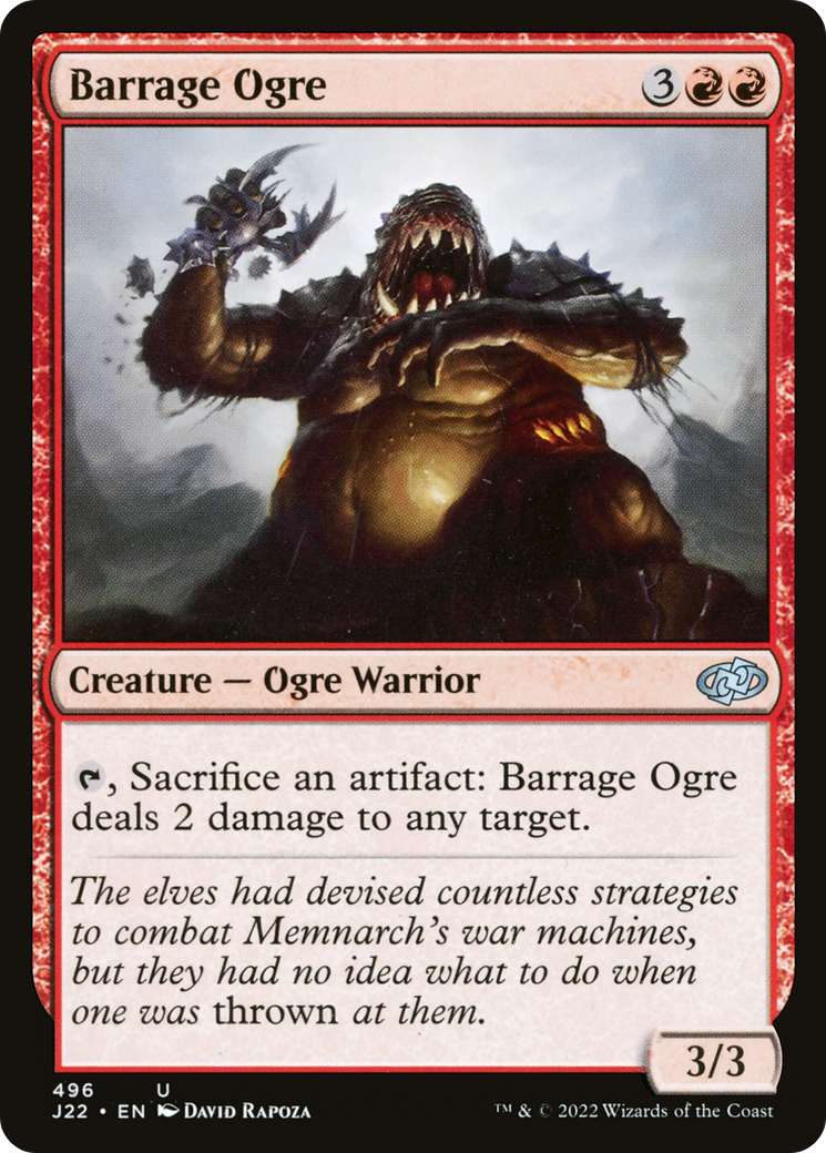 Barrage Ogre [Jumpstart 2022] | Empire Gaming NC