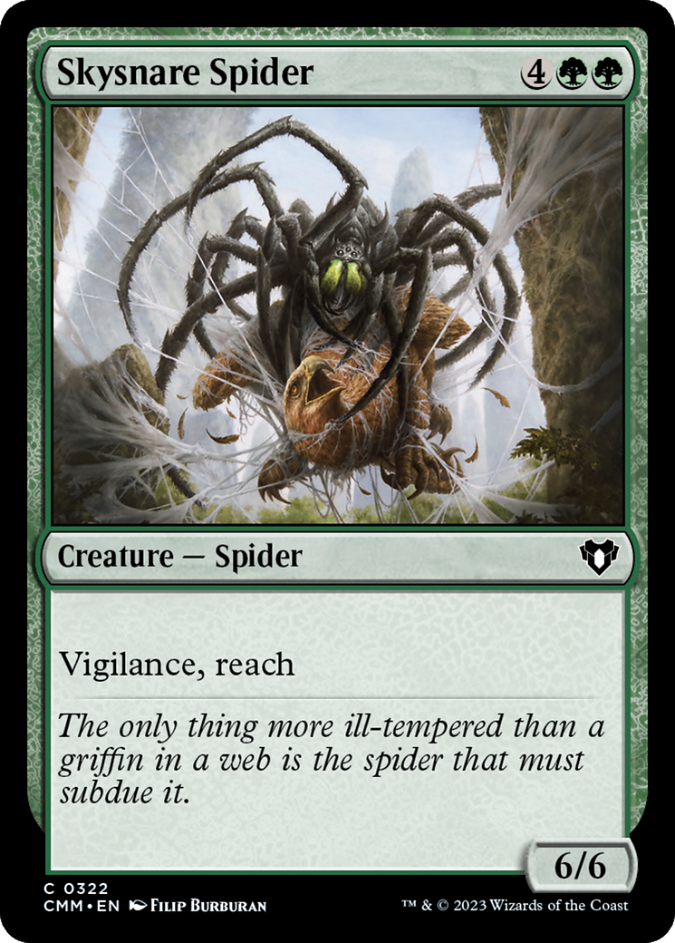 Skysnare Spider [Commander Masters] | Empire Gaming NC