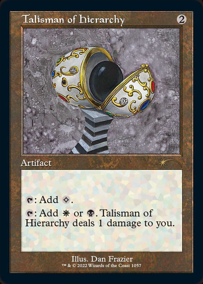 Talisman of Hierarchy (Foil Etched) [Secret Lair Drop Series] | Empire Gaming NC