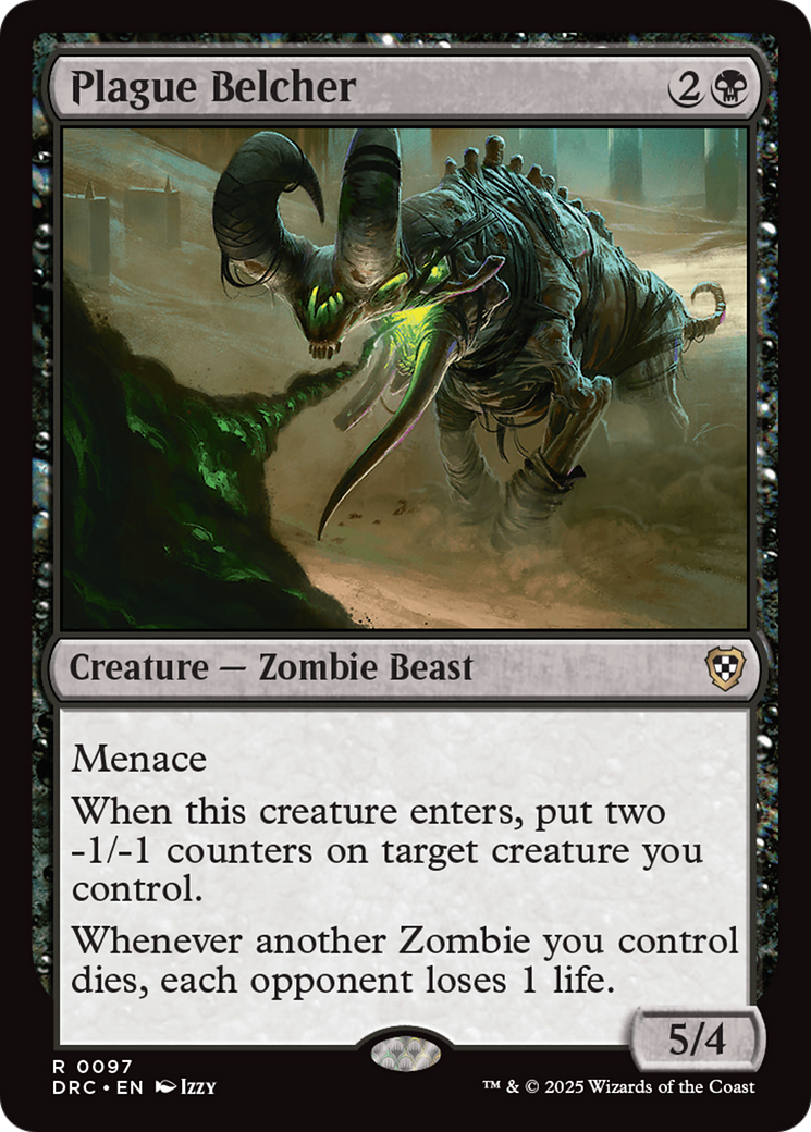 Plague Belcher [Aetherdrift Commander] | Empire Gaming NC
