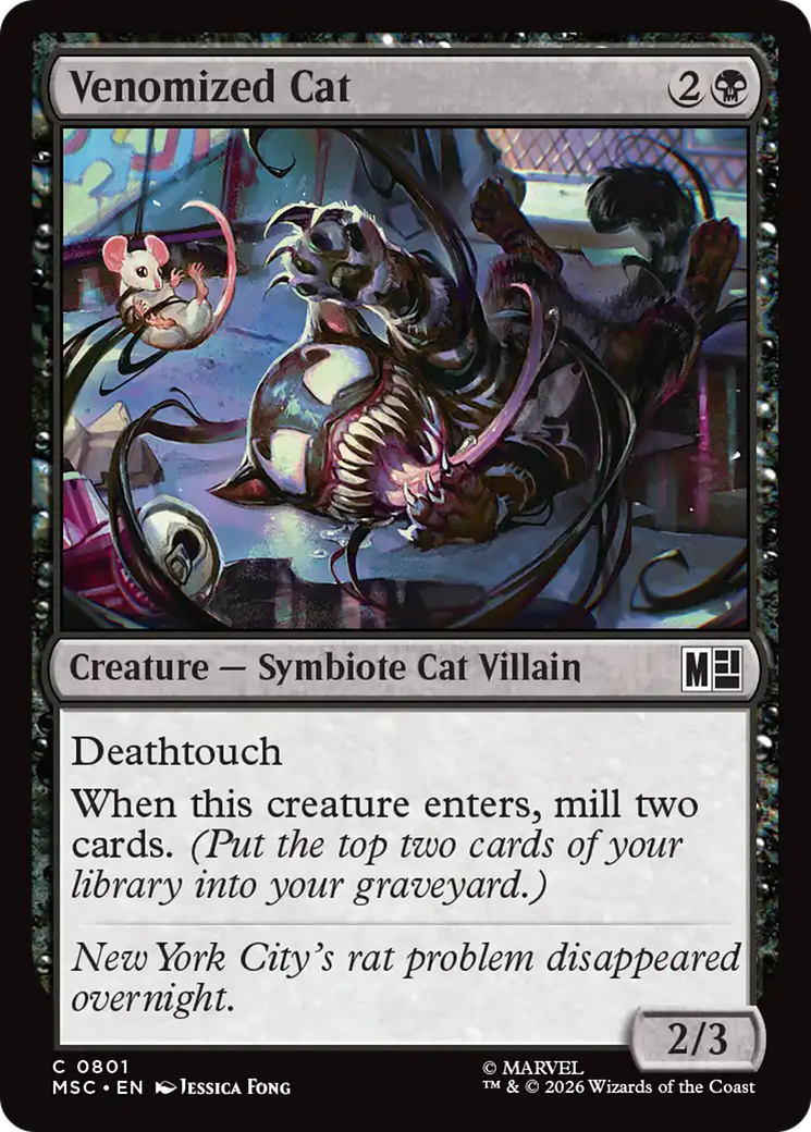 Venomized Cat [Marvel Super Heroes Commander] | Empire Gaming NC