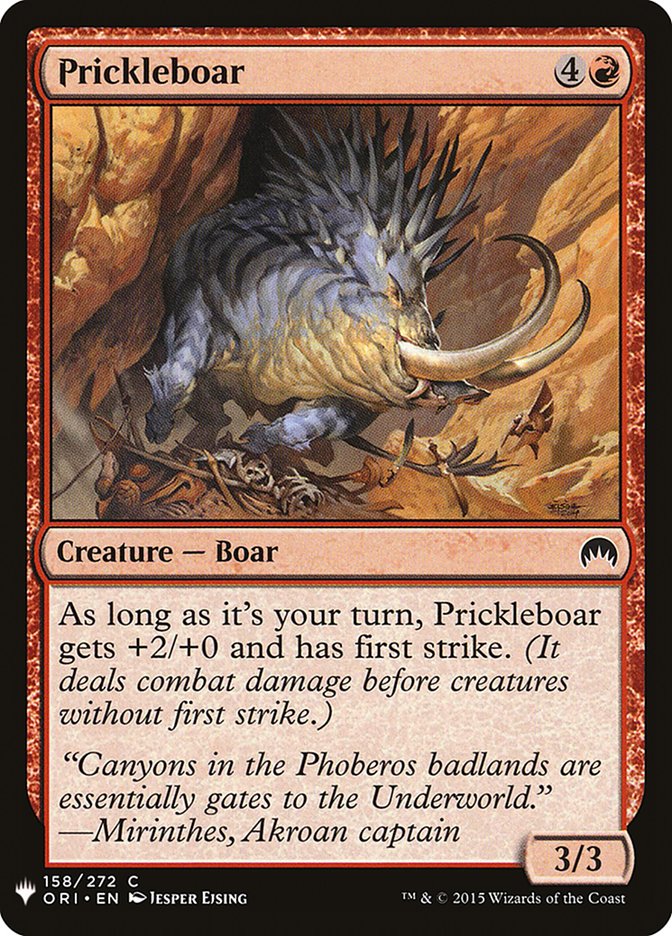 Prickleboar [Mystery Booster] | Empire Gaming NC