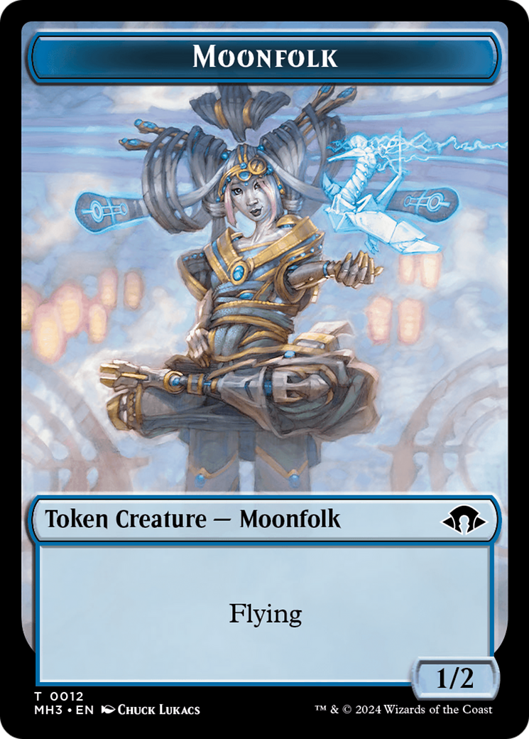 Moonfolk // Energy Reserve Double-Sided Token [Modern Horizons 3 Tokens] | Empire Gaming NC