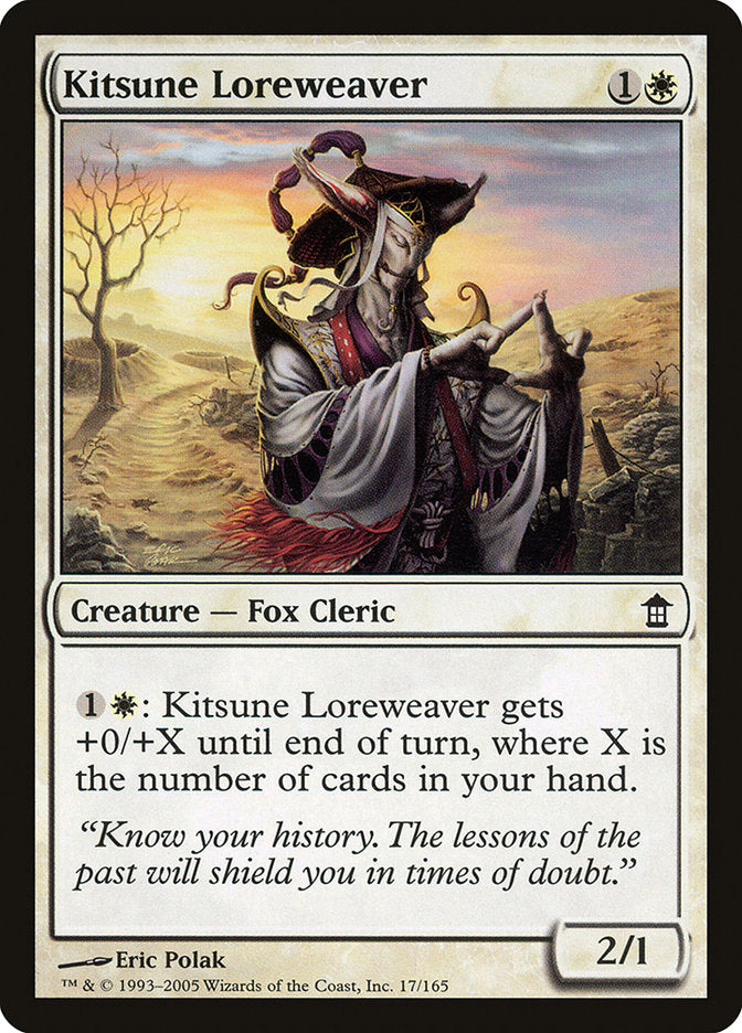 Kitsune Loreweaver [Saviors of Kamigawa] | Empire Gaming NC