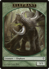 Angel // Elephant Double-Sided Token [Marvel Super Heroes Commander Tokens] | Empire Gaming NC